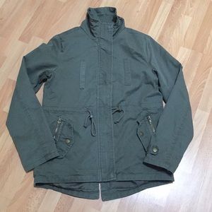 Army green jacket